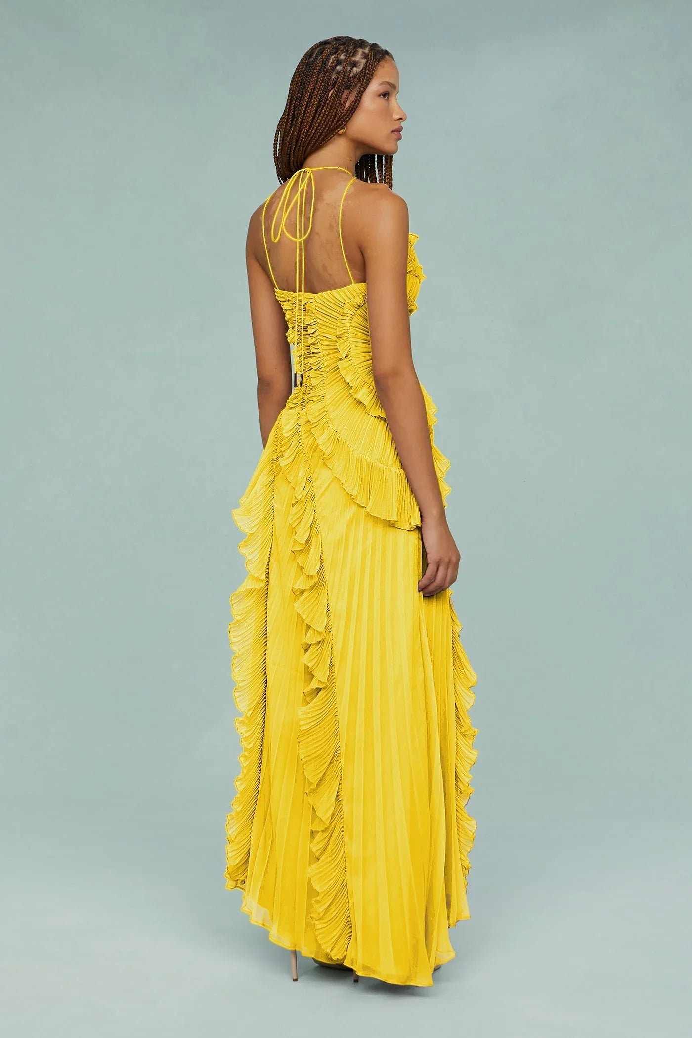 Amelia Halter Maxi Dress