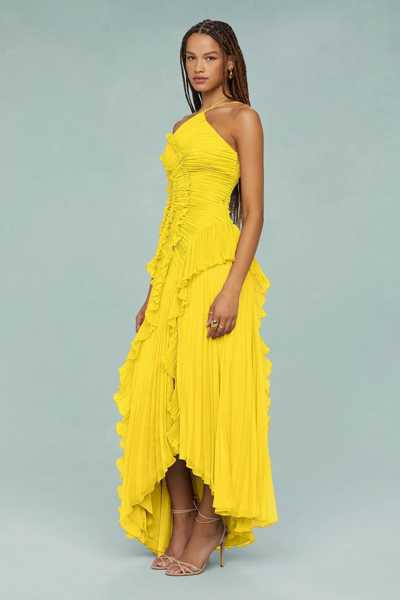 Amelia Halter Maxi Dress