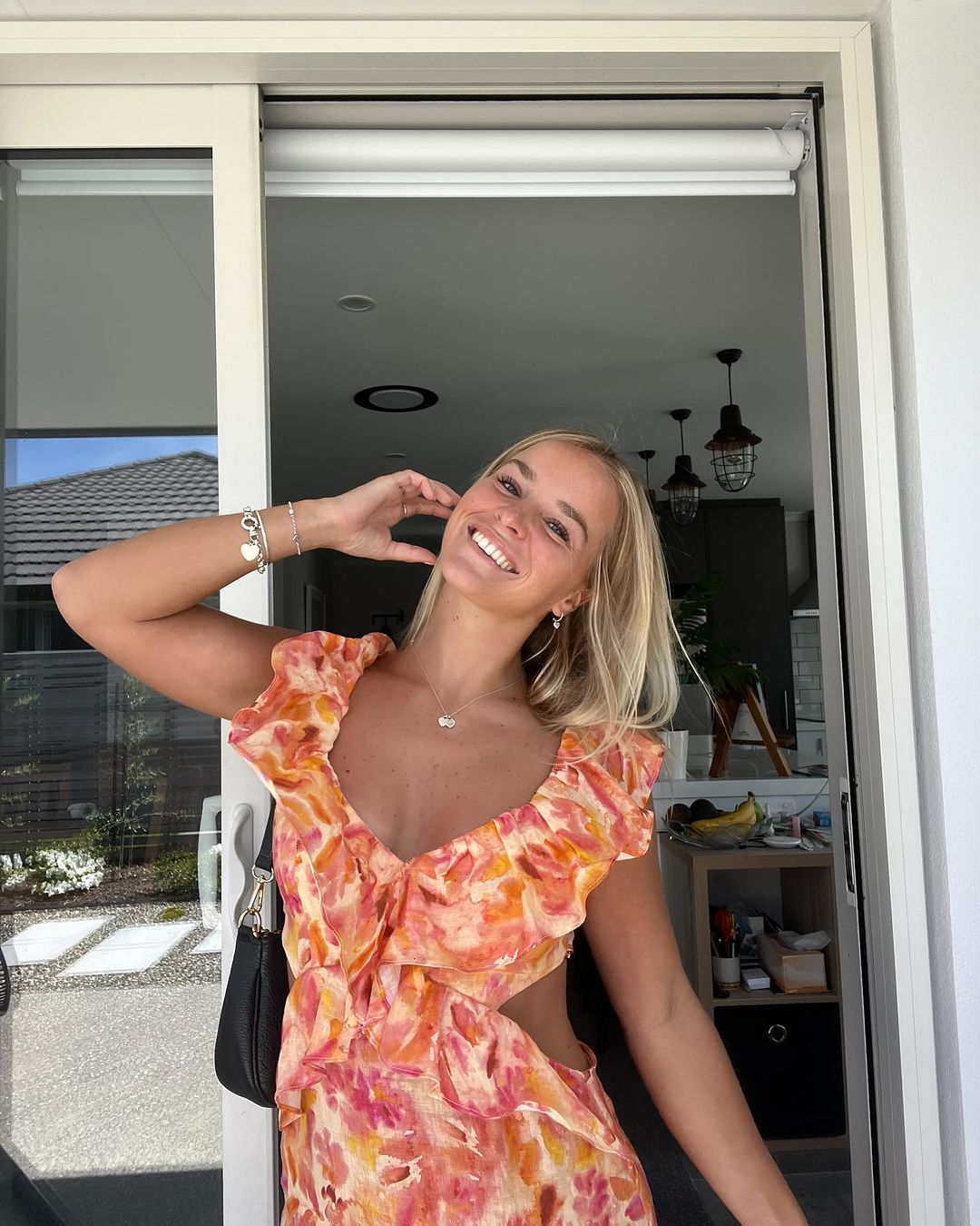 Marisel Ruffled Dress
