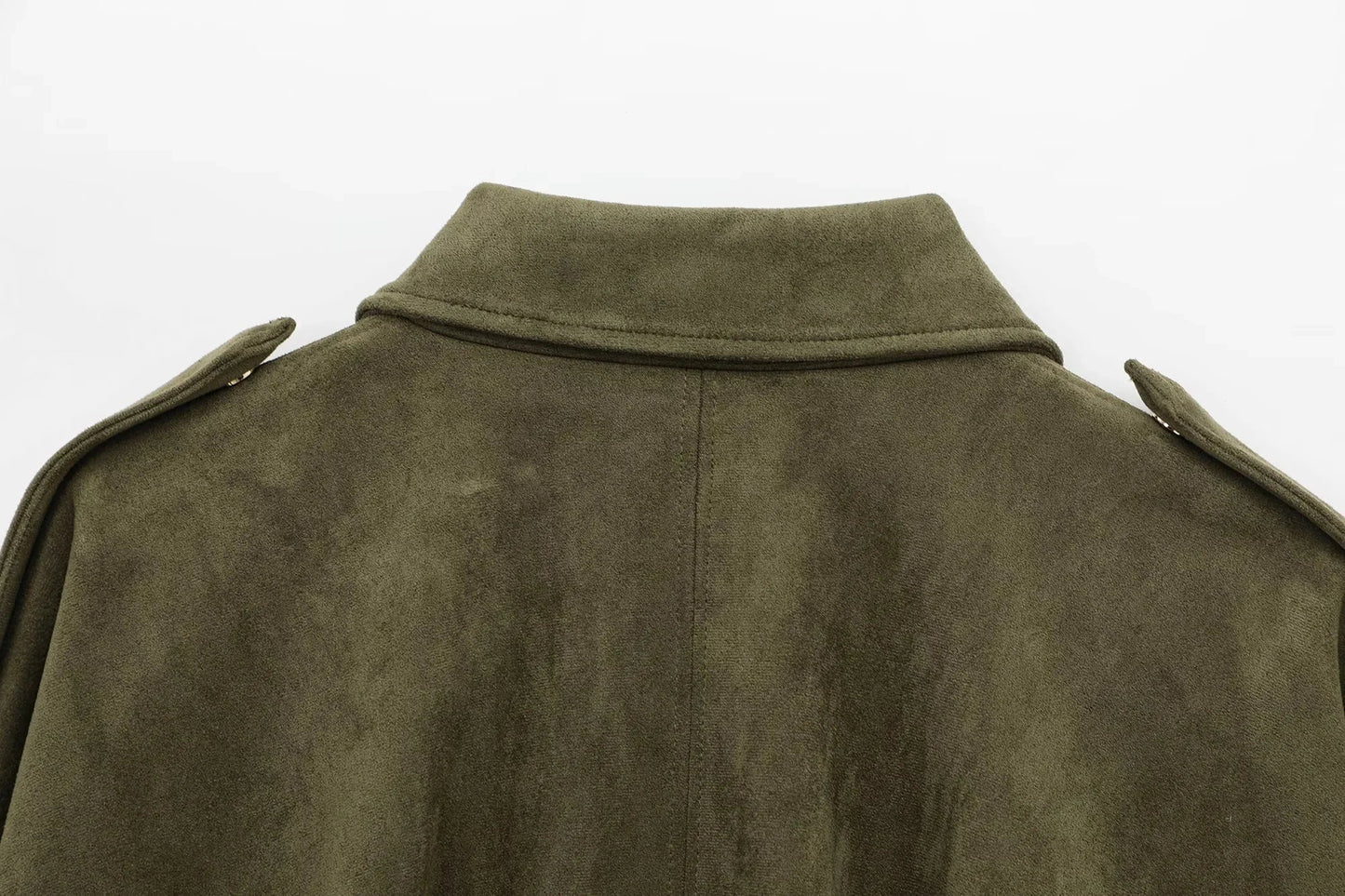Ruby Elegant Suede Loose Jacket