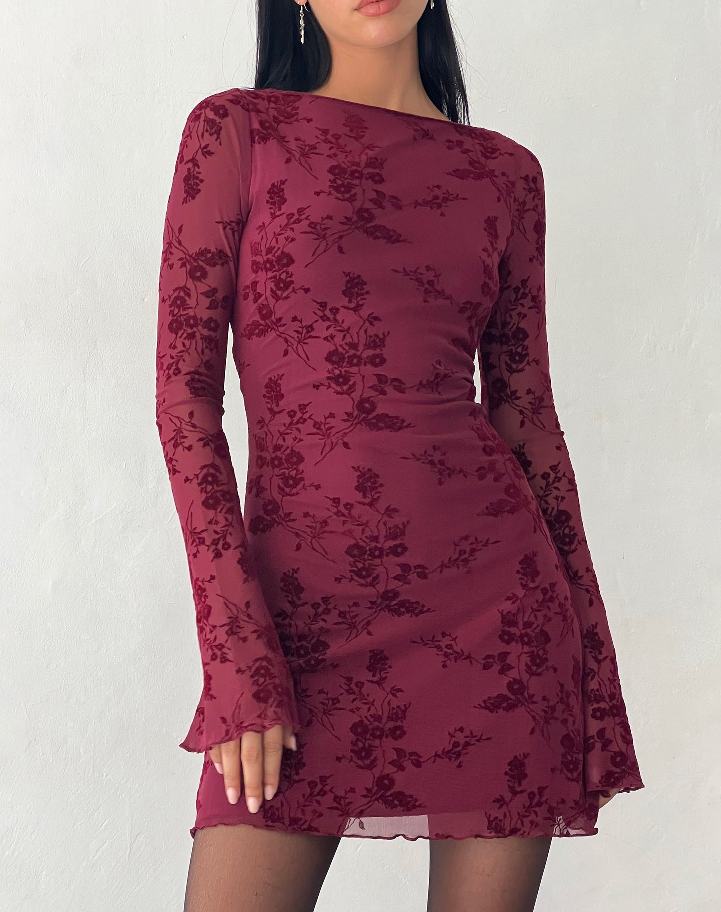 Alice Long Sleeve Mini Dress