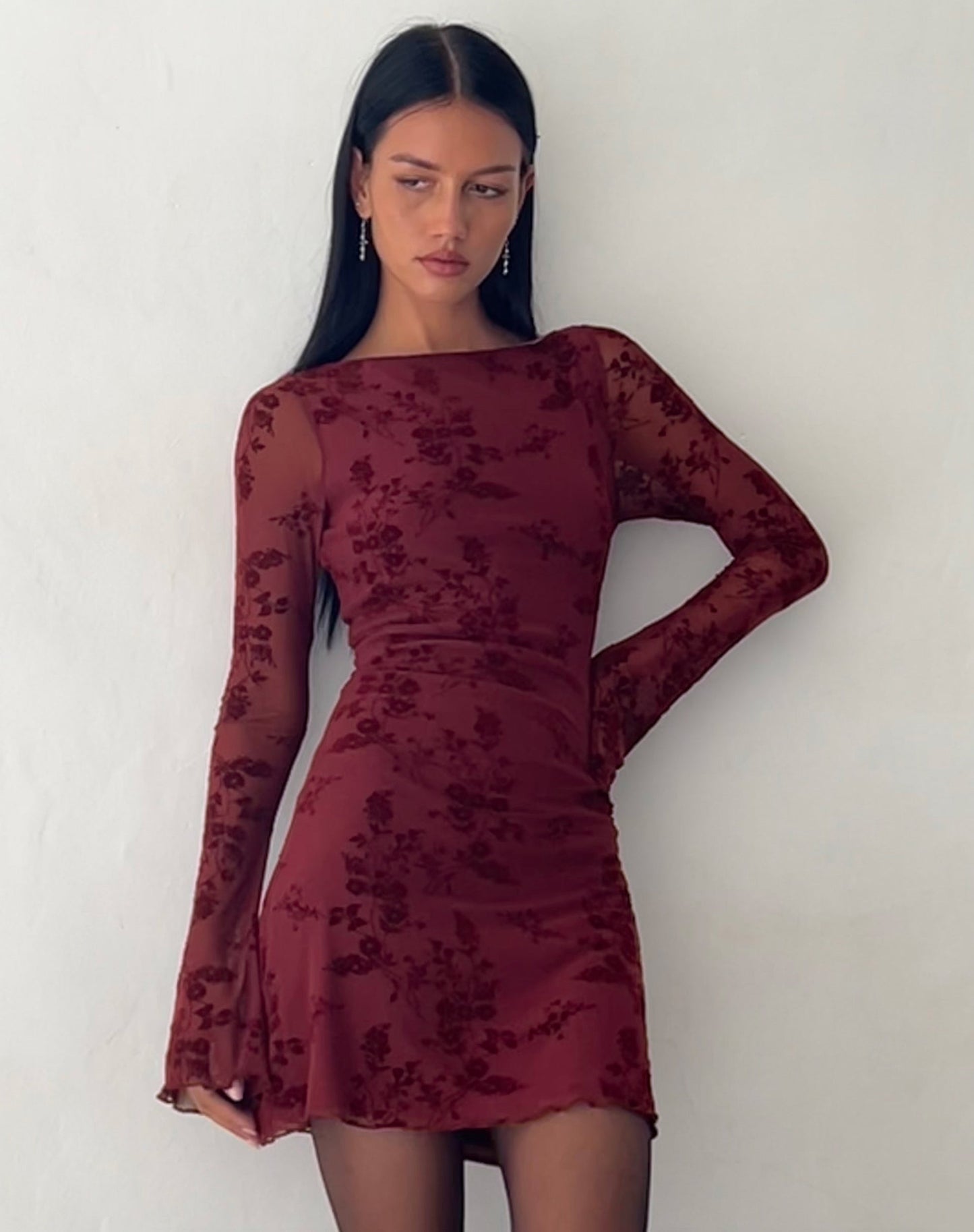 Alice Long Sleeve Mini Dress