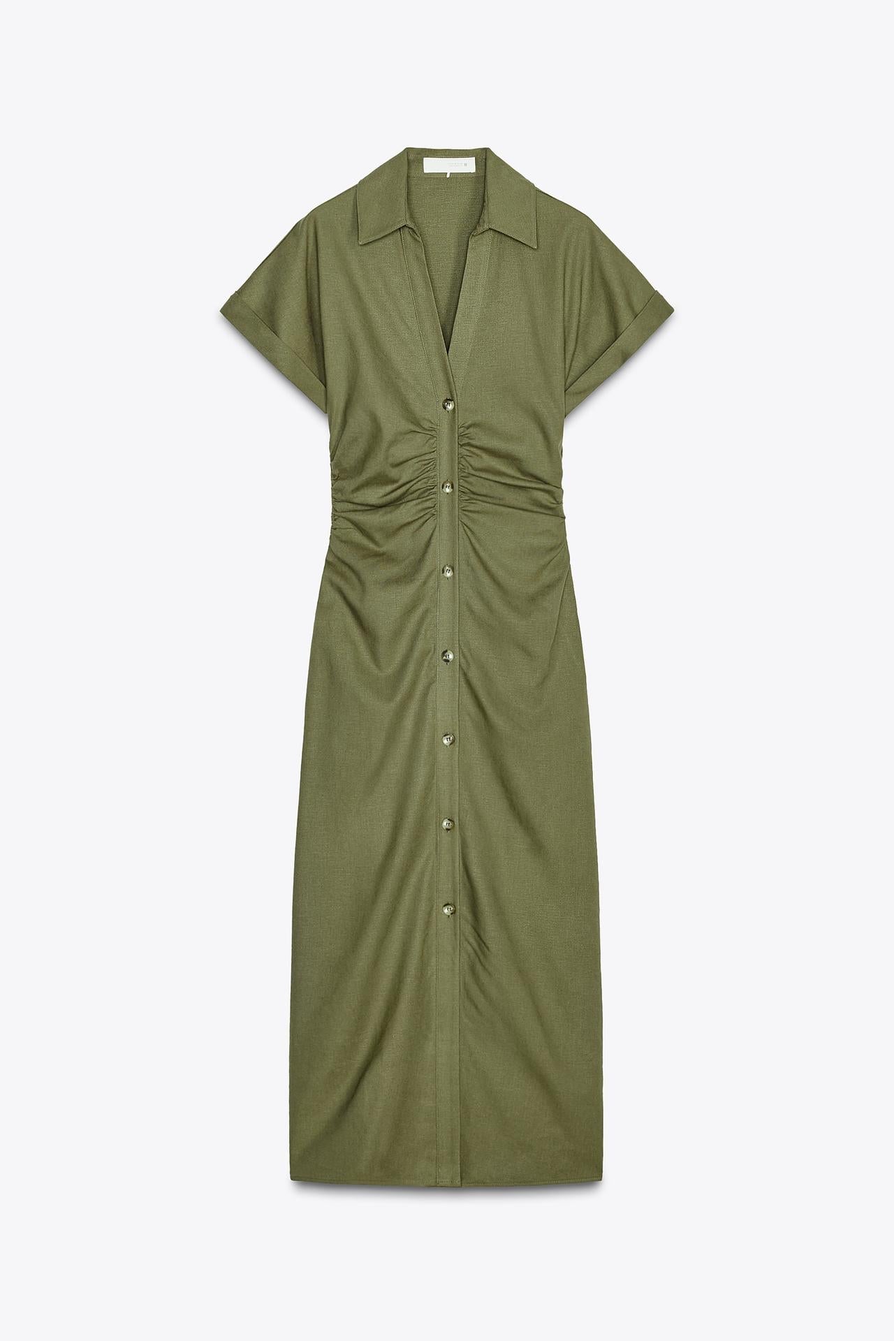 Sofia Denim Midi dress