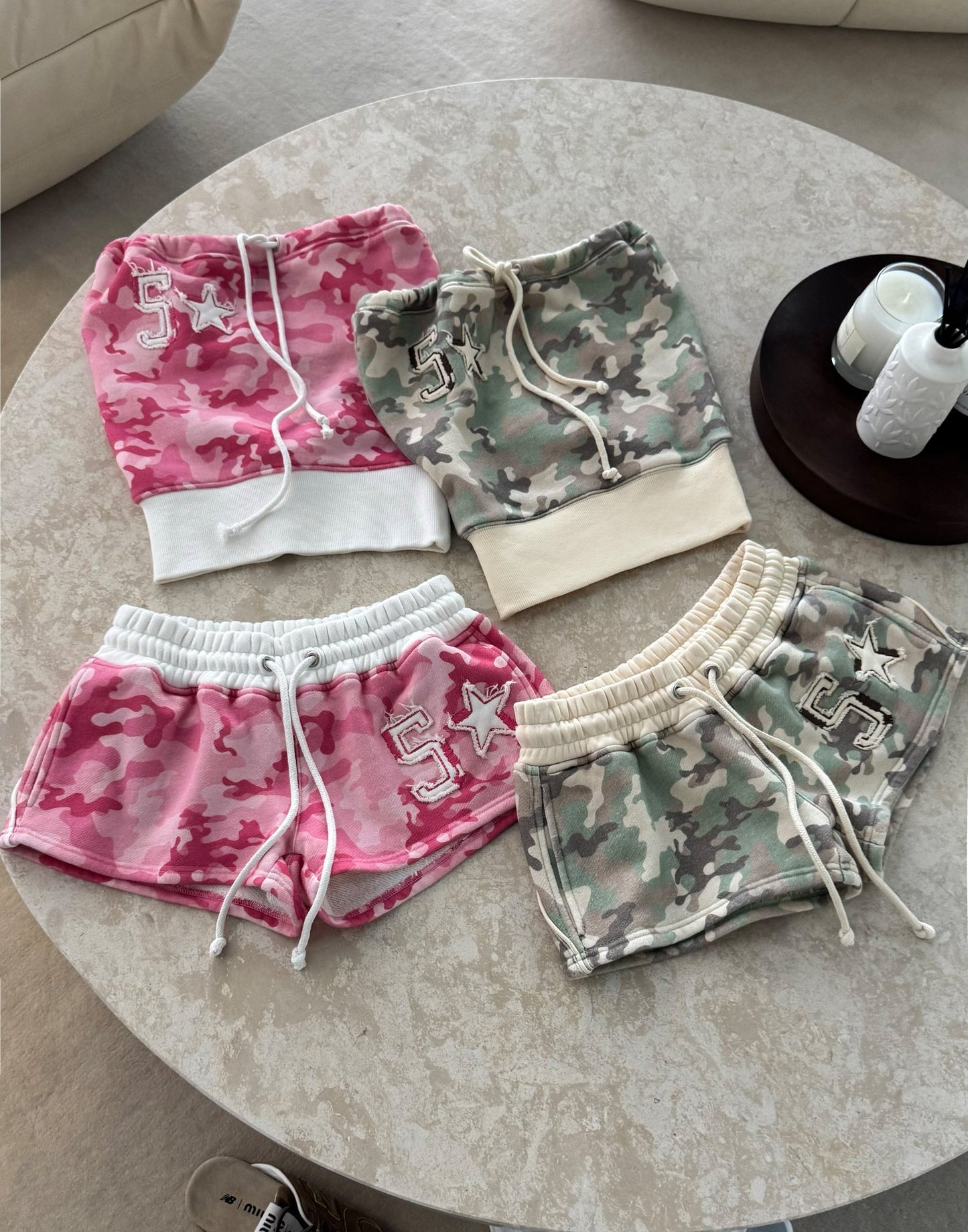 Camo Baggy Sweatpants + FREE TOP