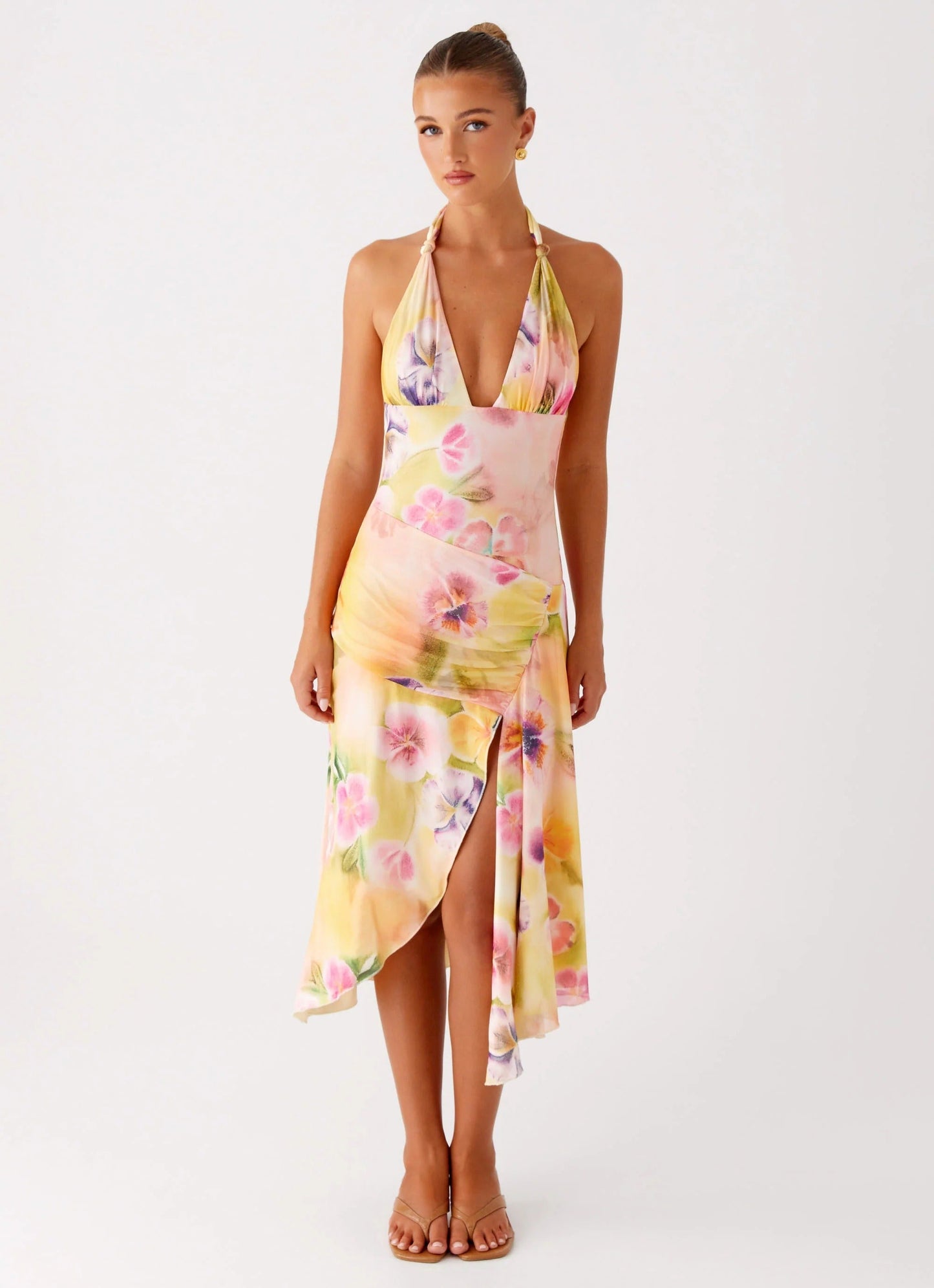 Carolyn Floral Midi