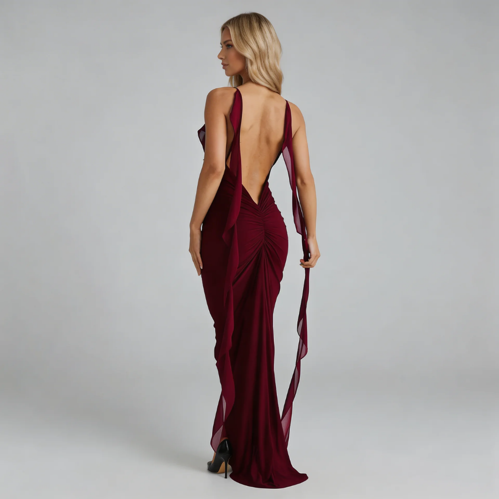 Liana Ruffle Maxi Dress - product image 8