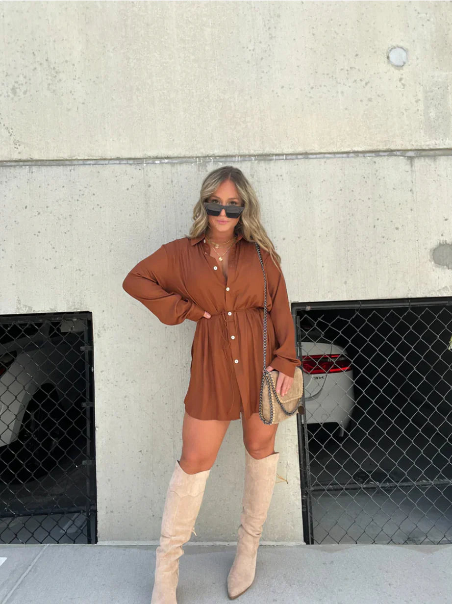 Ella Satin Romper