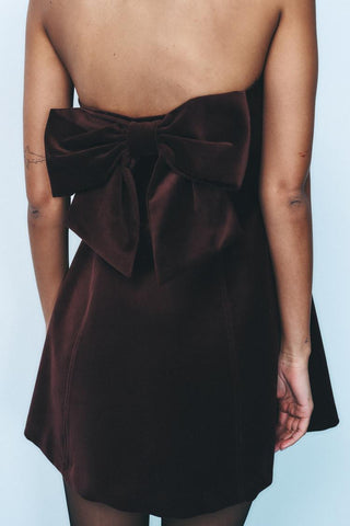 Alexia Mini Bow Dress