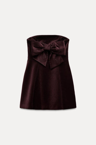 Alexia Mini Bow Dress