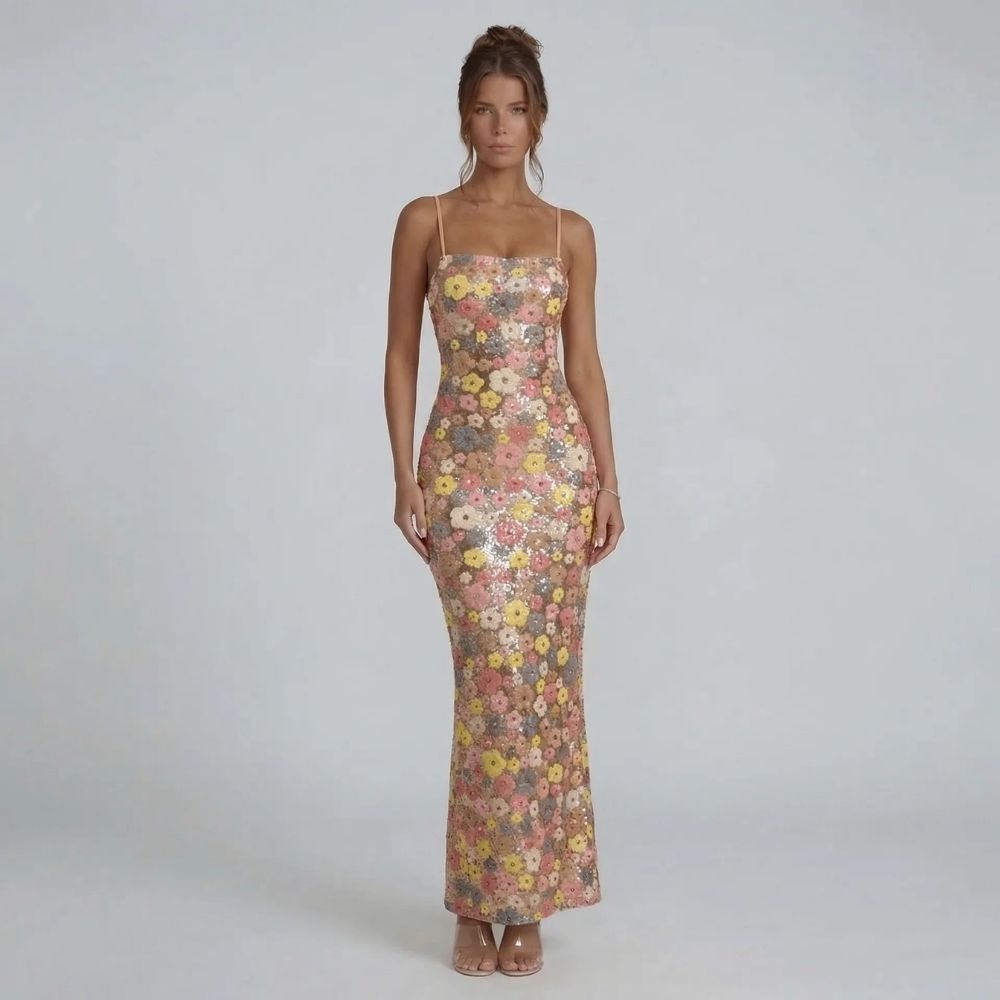Mirabelle Floral Maxi Dress