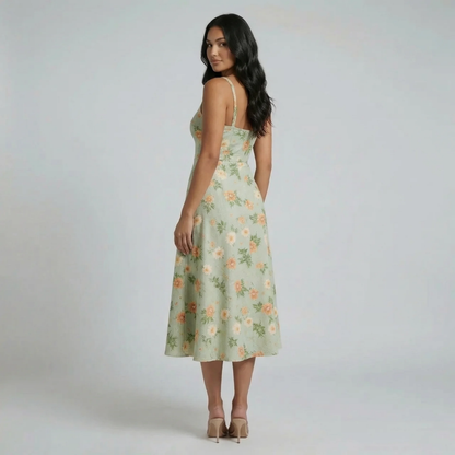 Camila Floral Midi Dress