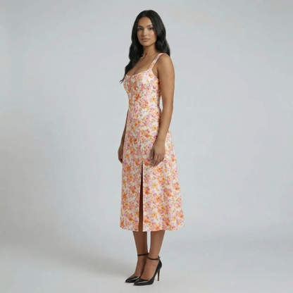 Camila Floral Midi Dress