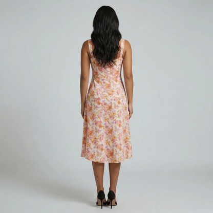 Camila Floral Midi Dress