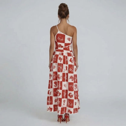 Cassandra Patchwork Maxi Dress