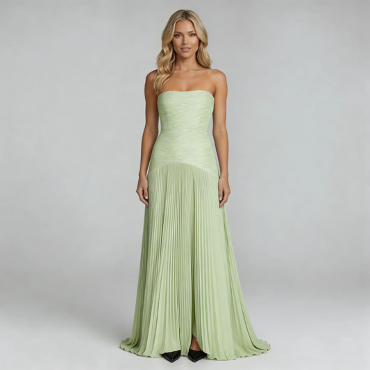 Loren Pleated Maxi Dress