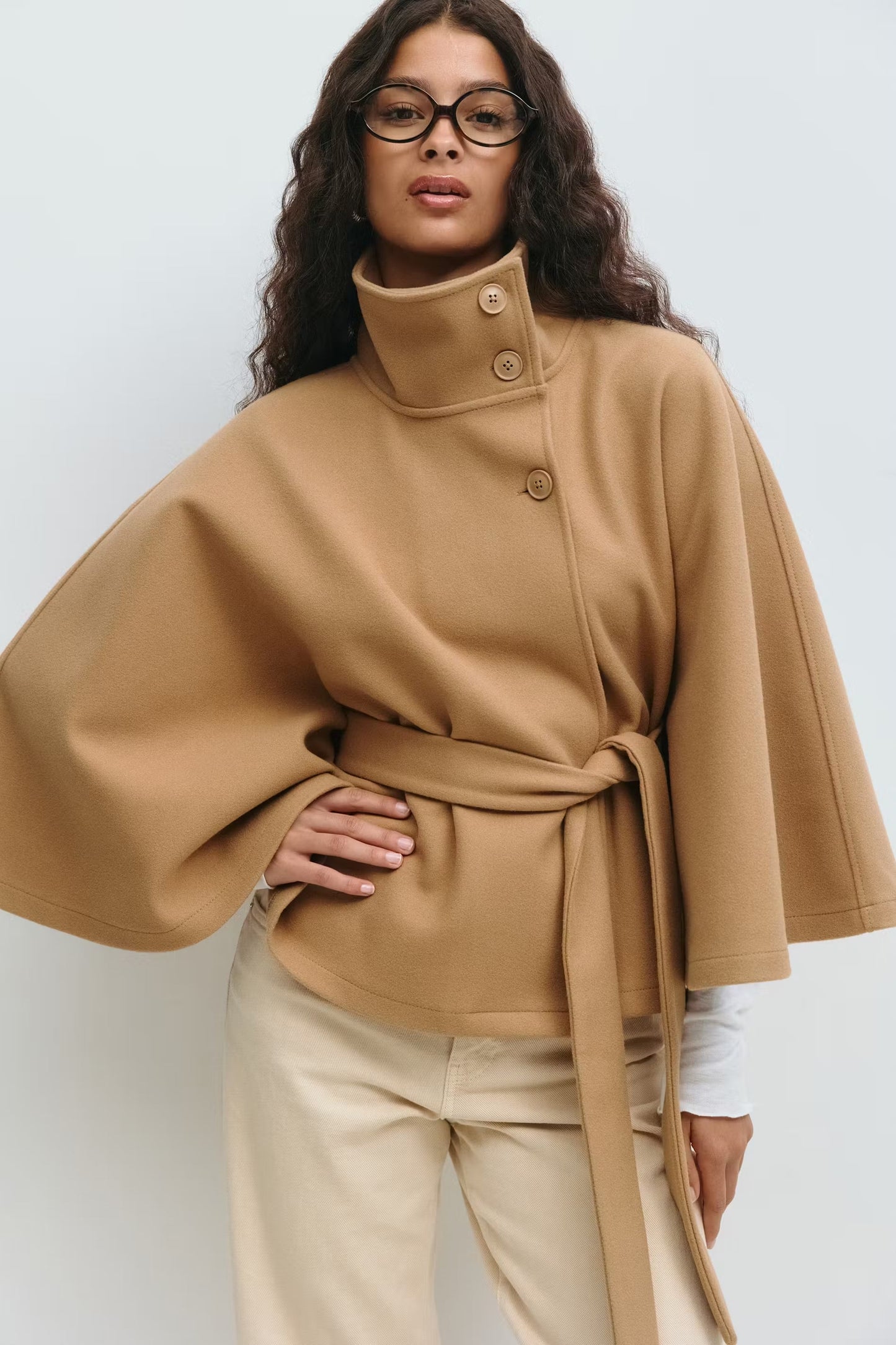 Lumia Belt Cape Jacket