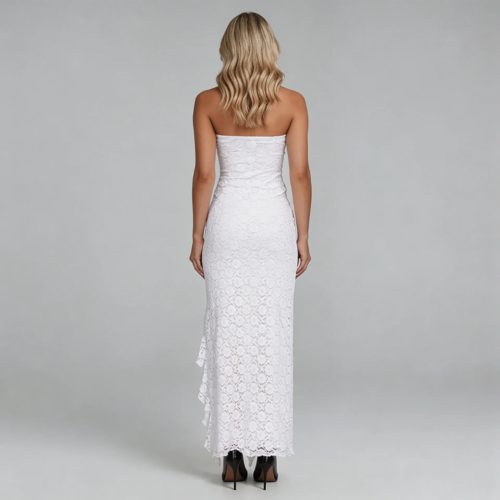 Amira Ruffle Maxi Dress