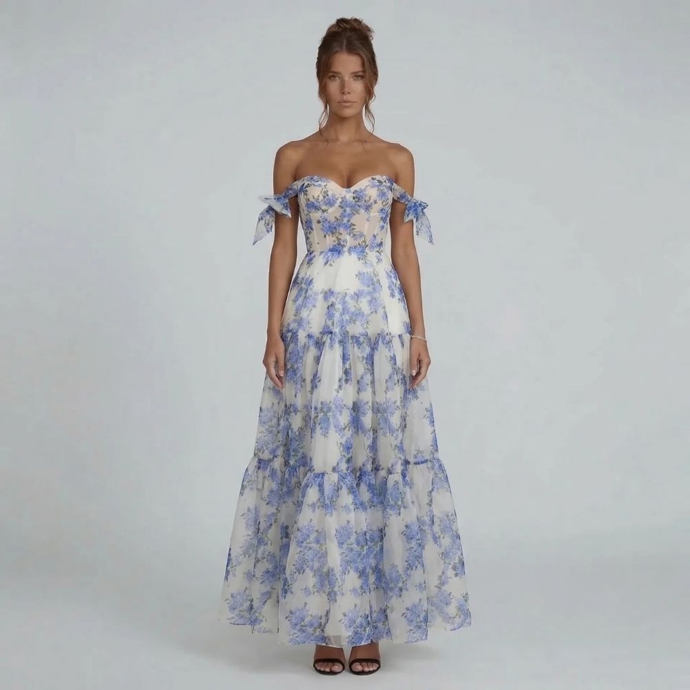 Seraphina Corset Maxi Dress