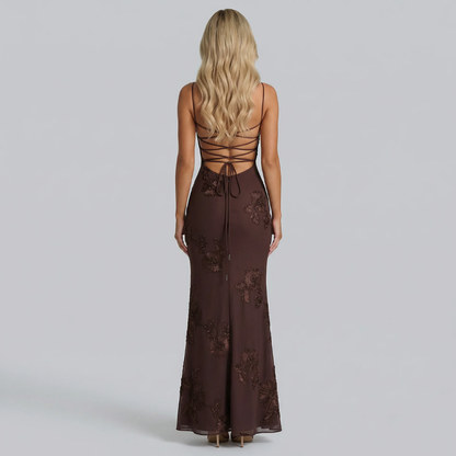 Celestina Embroidered Maxi Dress