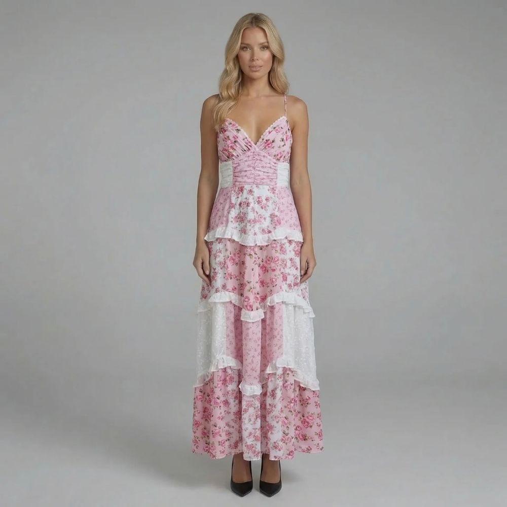 Rosie Floral Maxi Dress