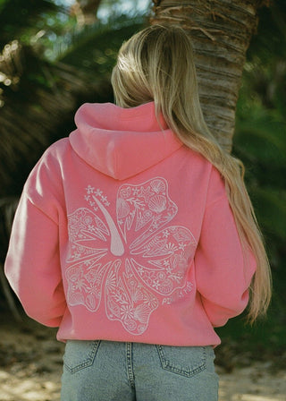 Hawaii Hibiscus Hoodie - ohrose