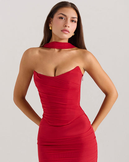 Serena Corset Maxi Dress - product image 2