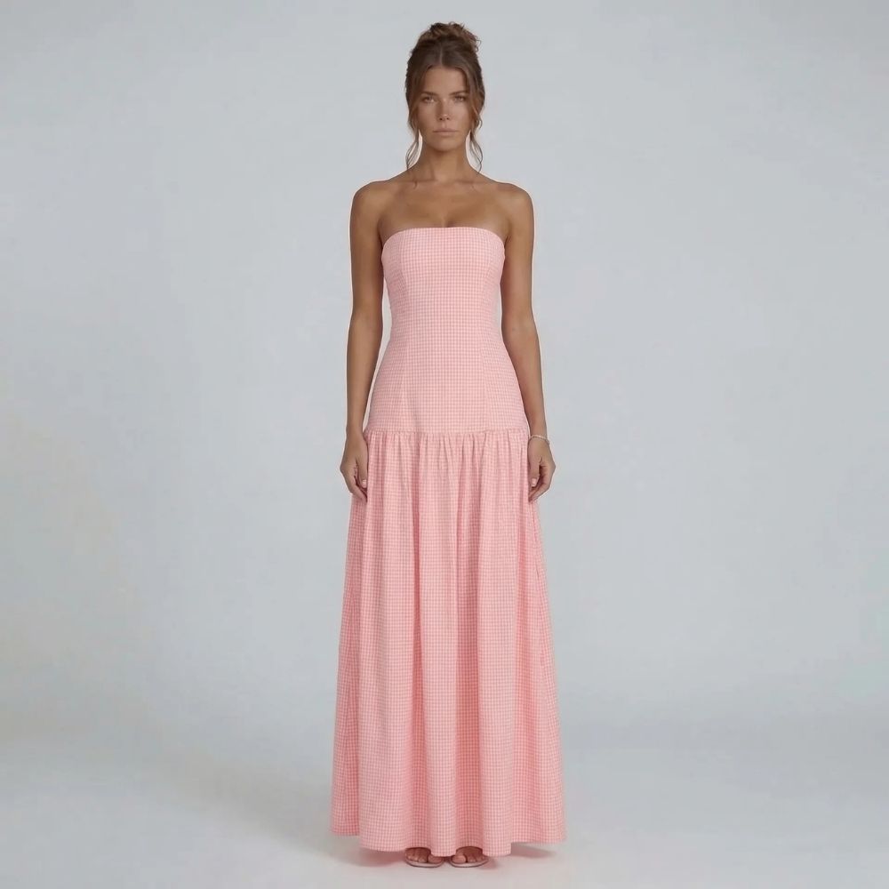 Rosie Strapless Maxi Dress