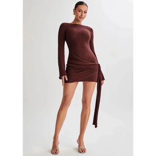 BRIANNA | OFF SHOULDER MINI DRESS