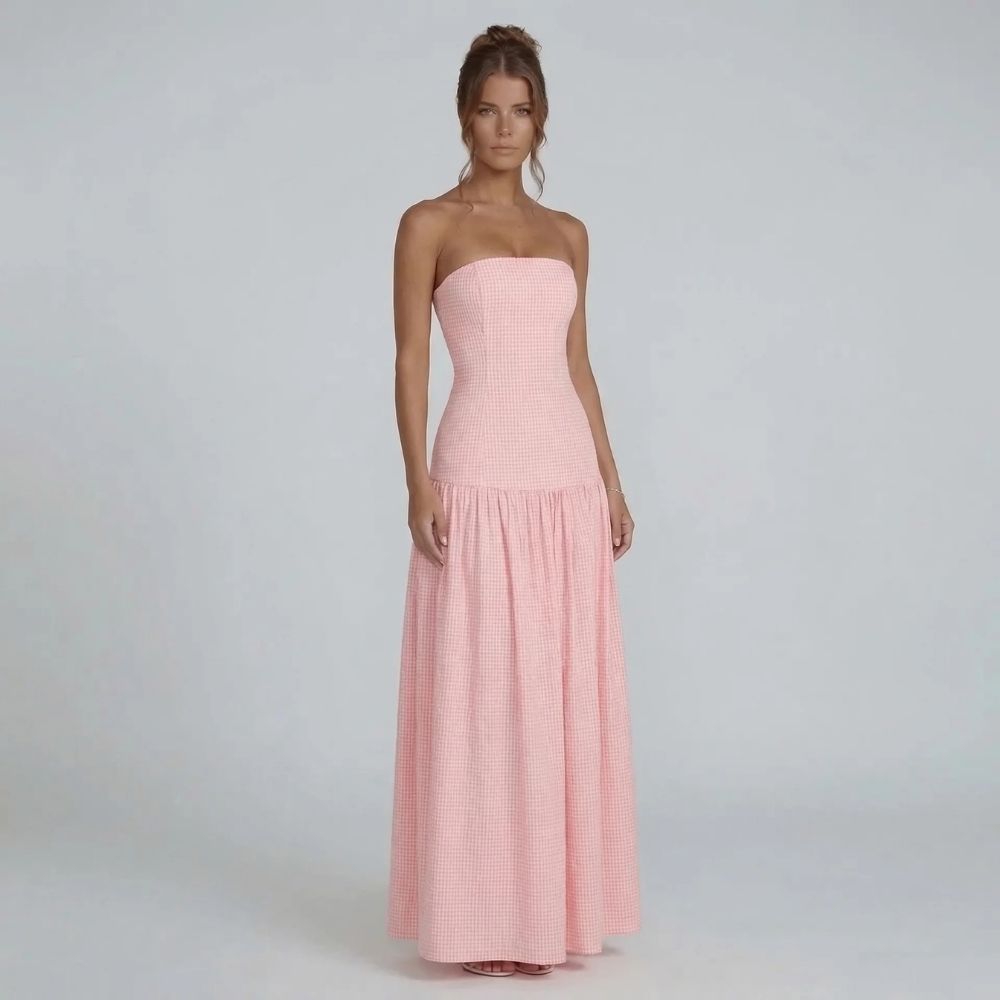 Rosie Strapless Maxi Dress