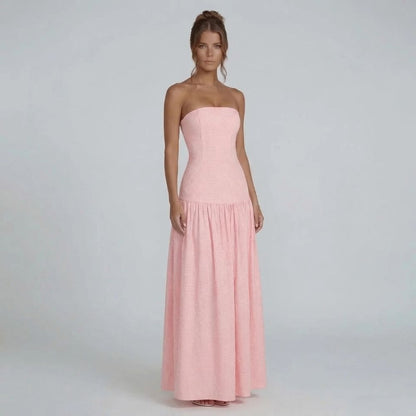 Rosie Strapless Maxi Dress