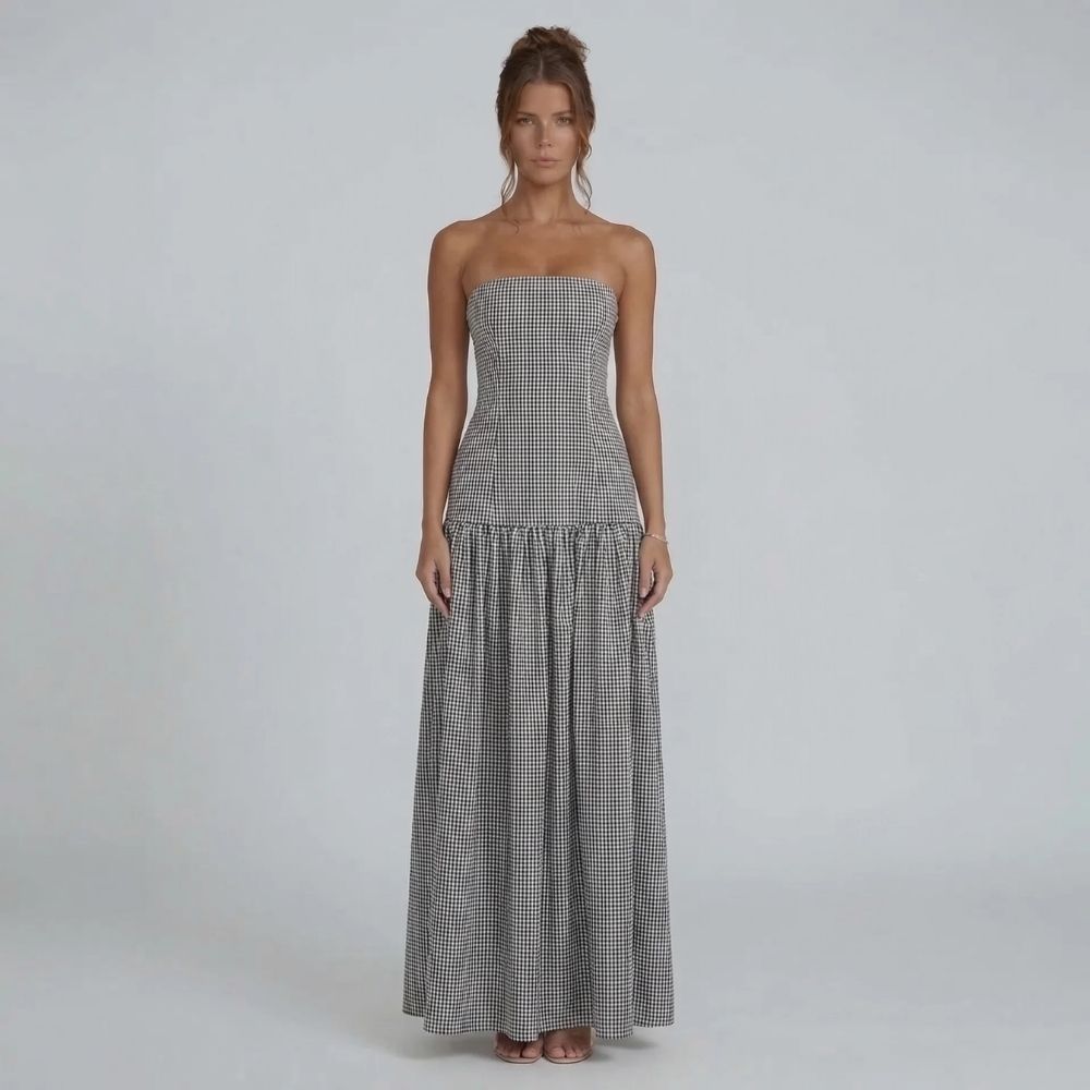 Rosie Strapless Maxi Dress