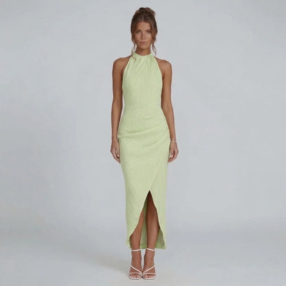 Lorena Pleated Maxi Dress