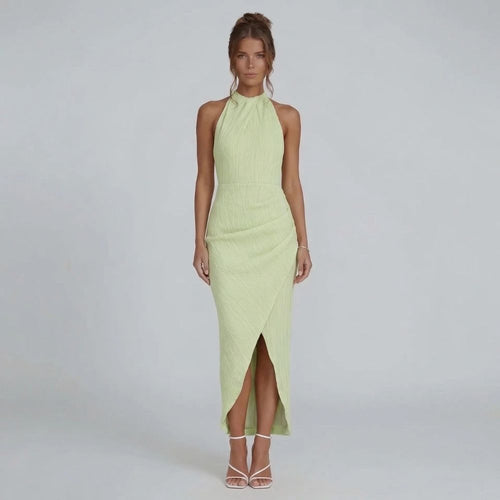 Lorena Pleated Maxi Dress