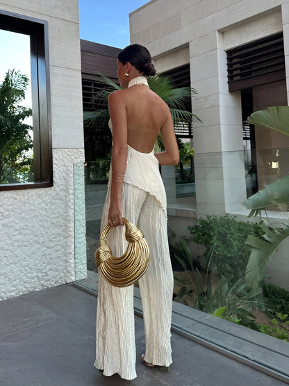 Lyana Pleated Jumpsuit