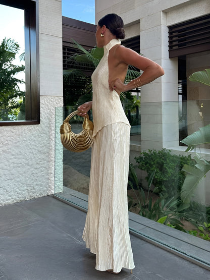 Lyana Pleated Jumpsuit