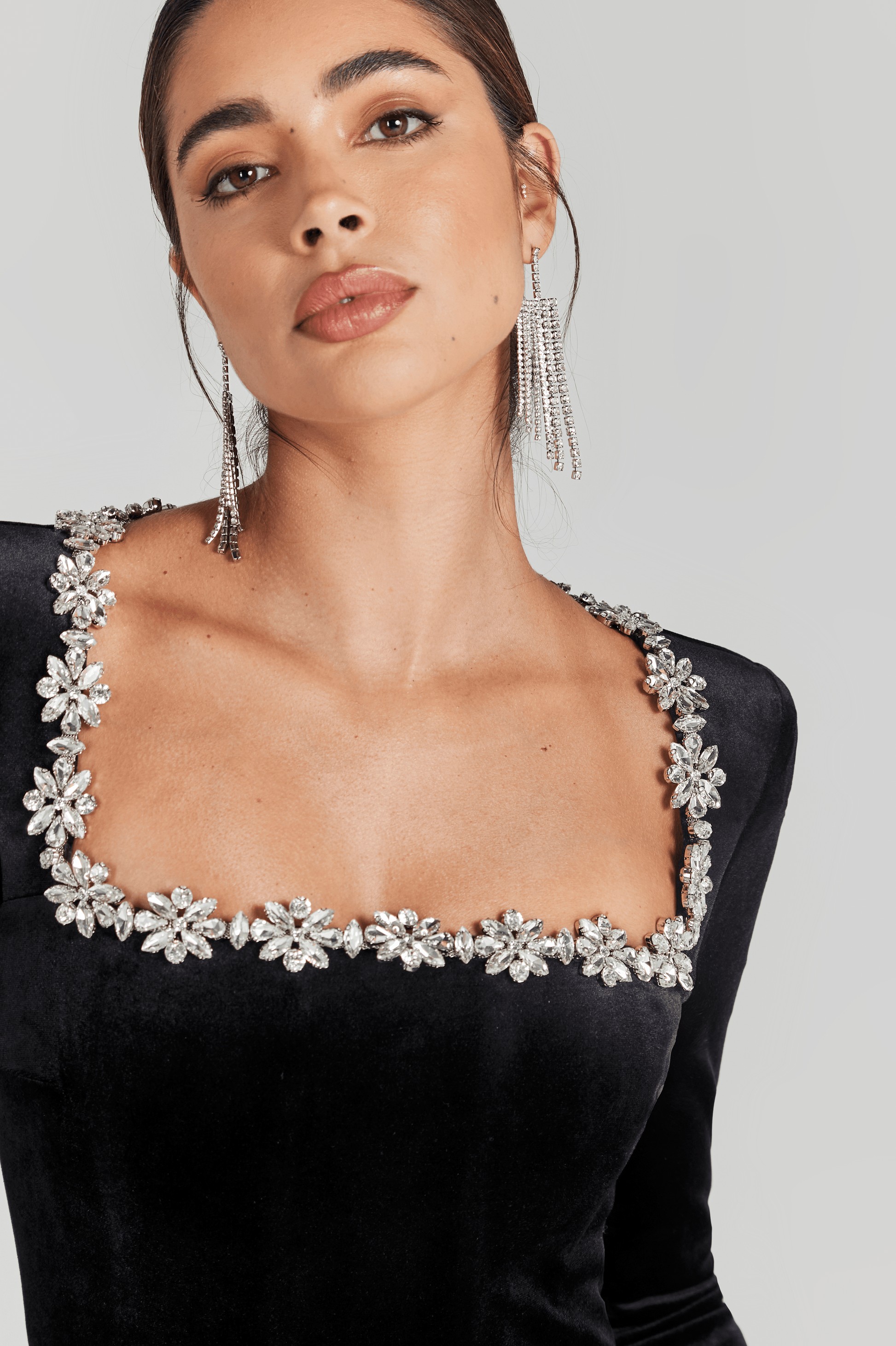 The Kristine Noir Jumpsuit