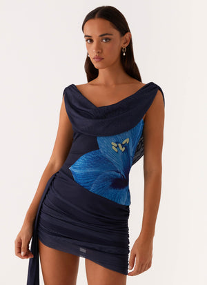 Soya Blossom Mini Dress