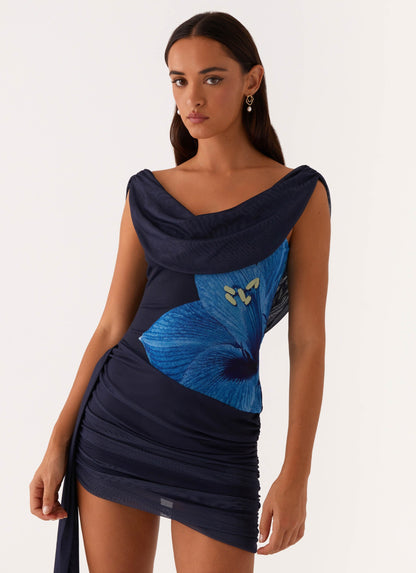 Soya Blossom Mini Dress