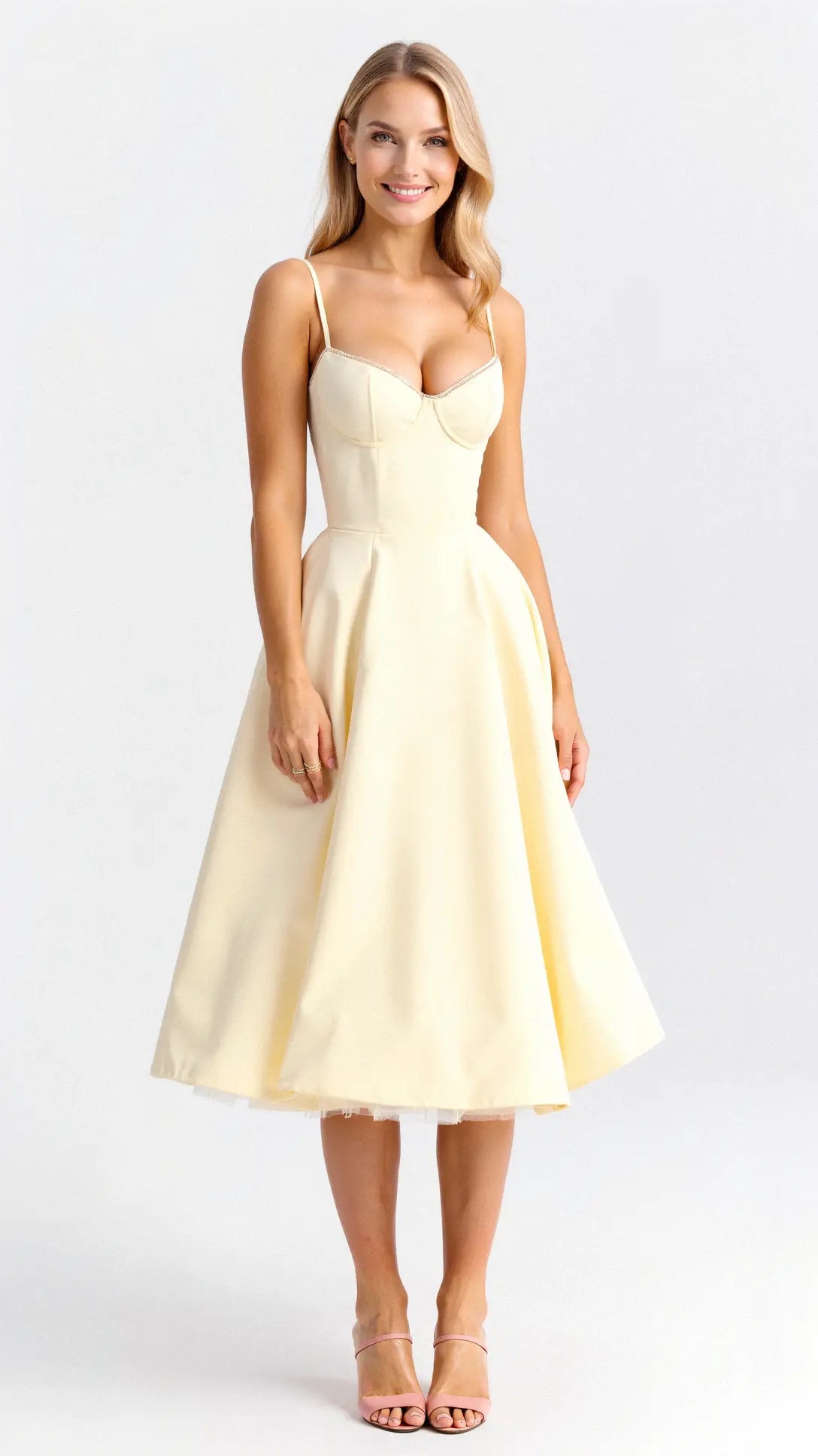 Daisy Corset Midi Dress - product image 5