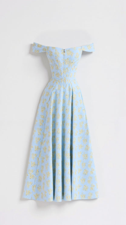 Isla Floral Midi Dress - product image 9