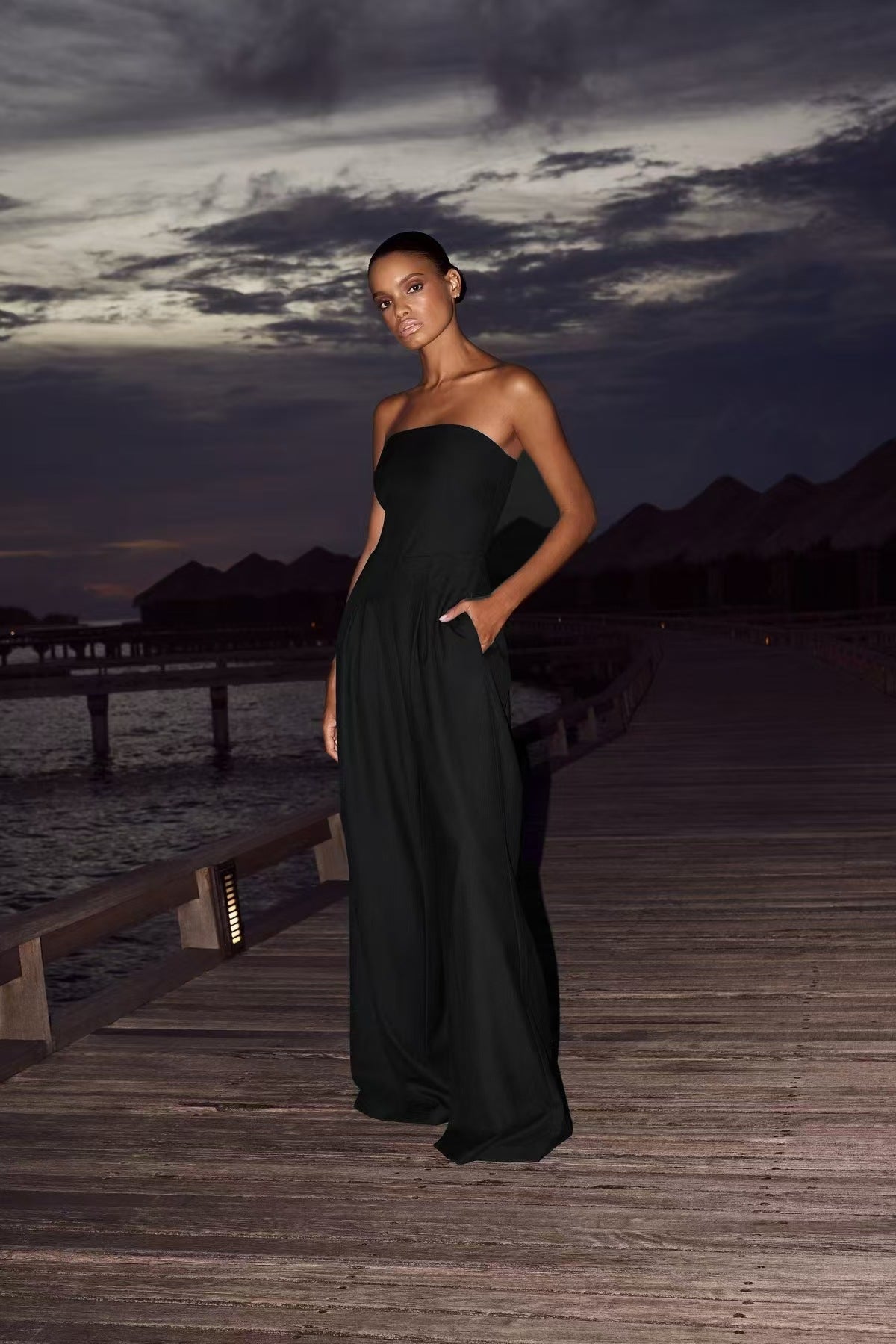 LANA STRAPLESS JUMPSUIT