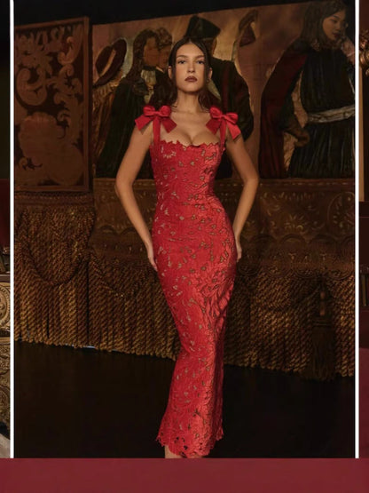 Sophie Lace Maxi Dress