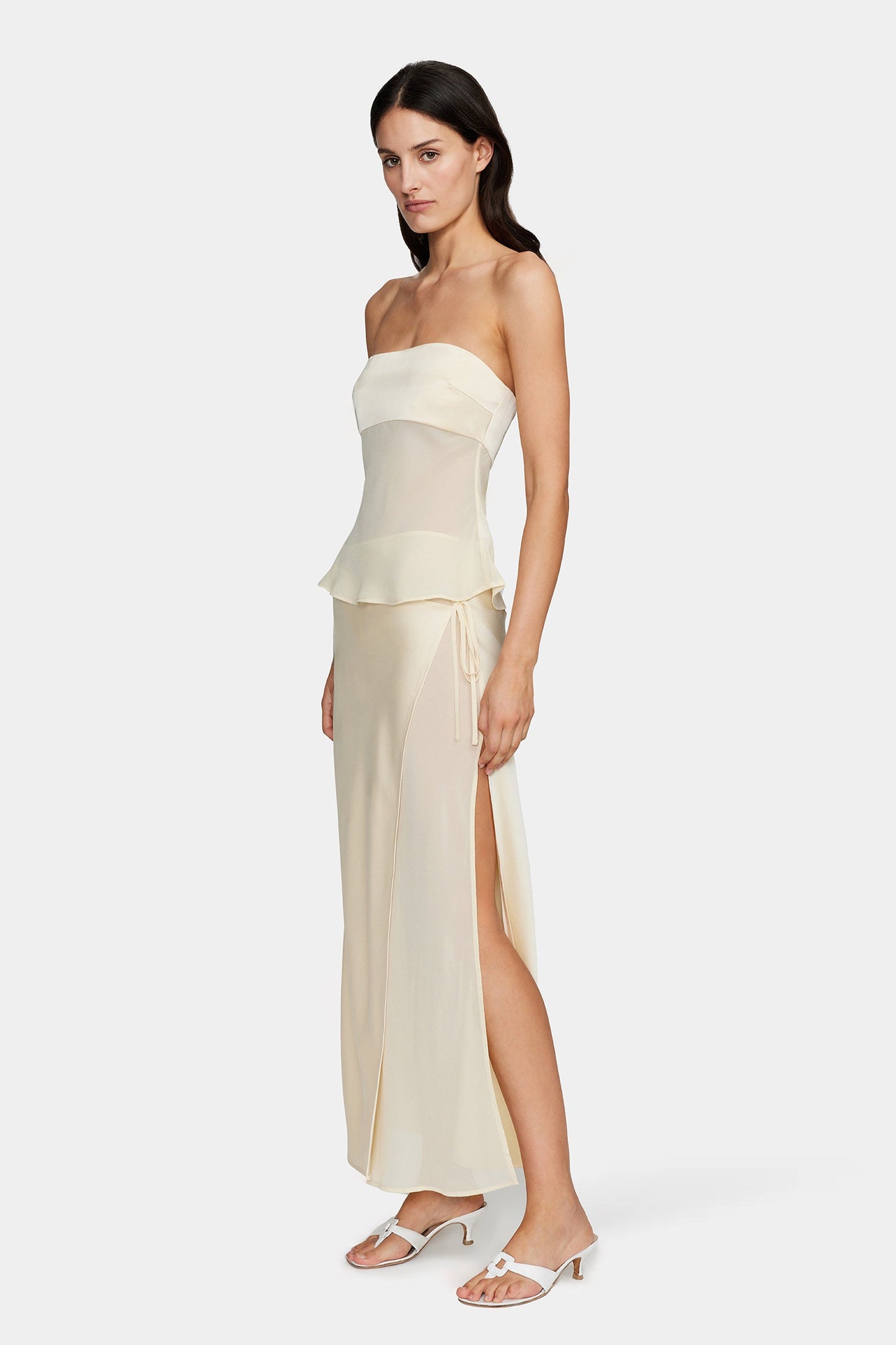 Ricky Midi Skirt Buttercream PRE-ORDER