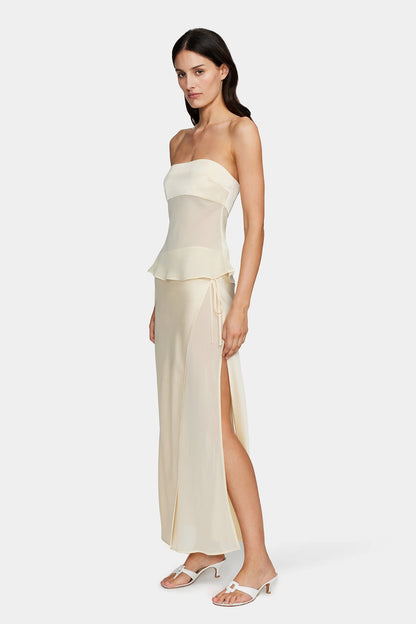 Ricky Midi Skirt Buttercream PRE-ORDER