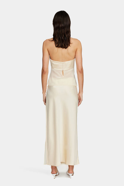 Ricky Midi Skirt Buttercream PRE-ORDER