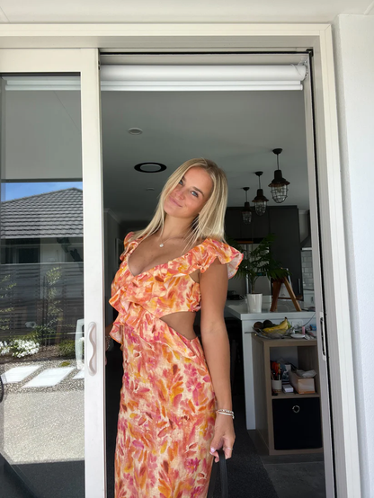 Marisel Ruffled Dress