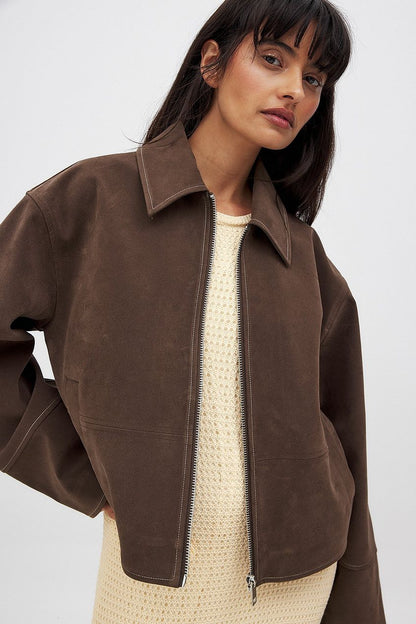 Ava Suede Jacket