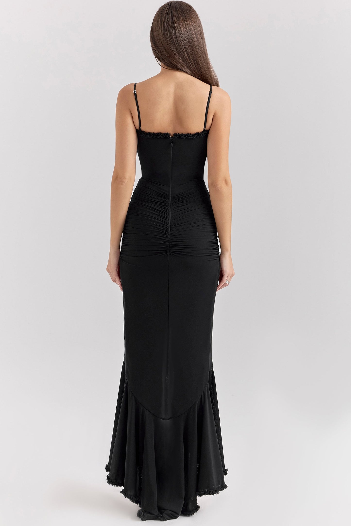 GABBI | RUFFLED MAXI DRESS