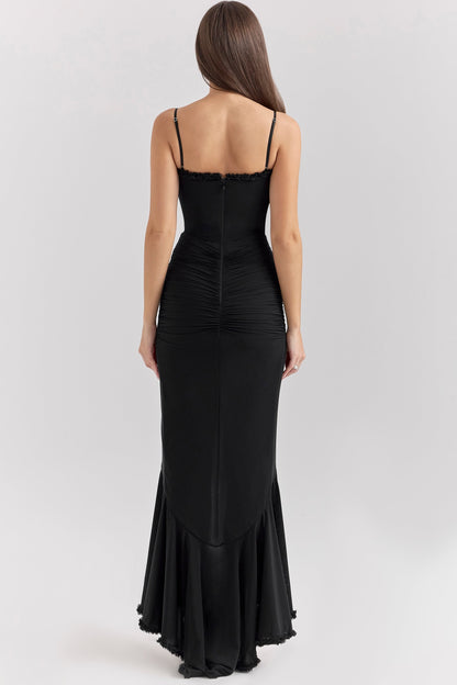 GABBI | RUFFLED MAXI DRESS