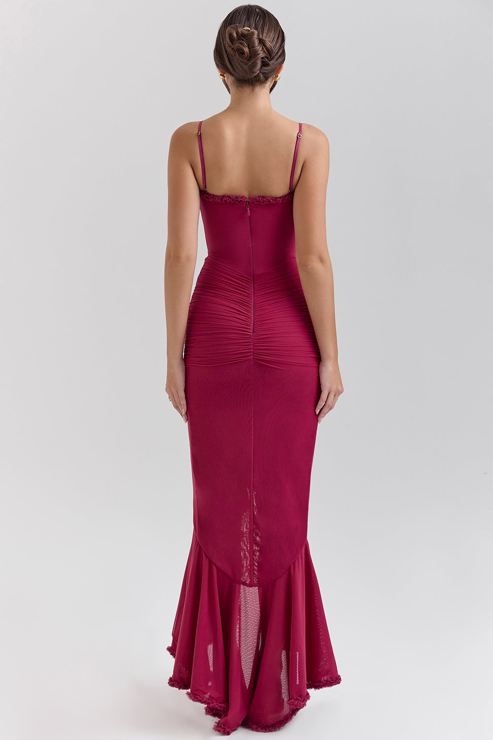 GABBI | RUFFLED MAXI DRESS